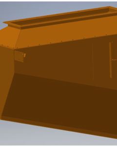 Mixer surge-bin 2000 L, RAL 2008  M&M